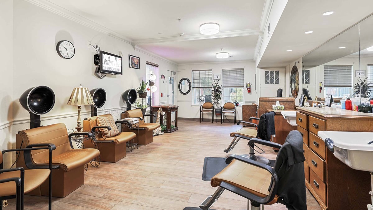 The beauty salon at Southern Pines