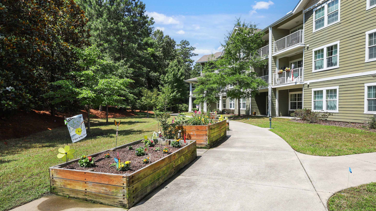 The gardens at Southern Pines
